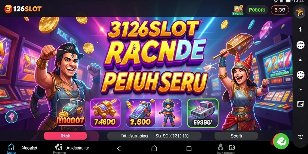Tampilan menarik dari gameplay 3126SLOT yang memukau.