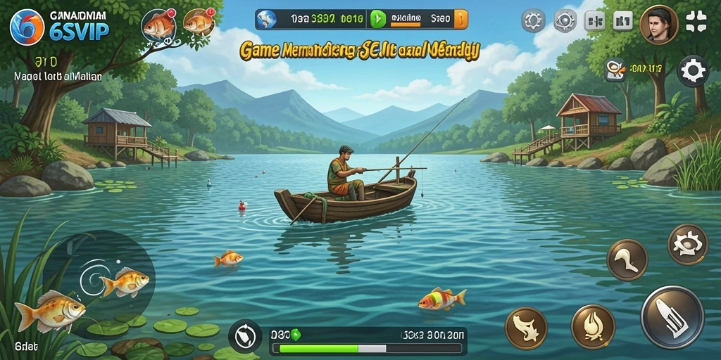 Tangkapan ikan di dalam game 6SVIP yang menakjubkan.