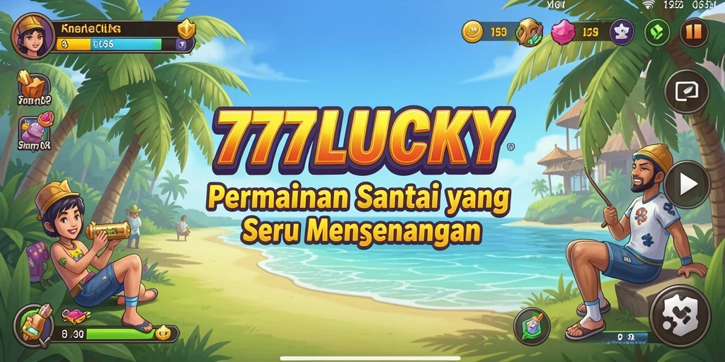 Tampilan gameplay 777LUCKY yang seru dan menarik.