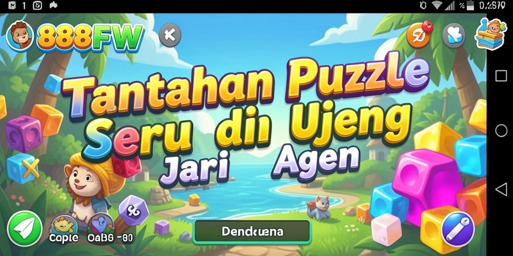 Gameplay seru dengan berbagai tantangan puzzle di 888FW.