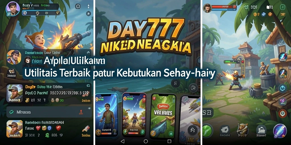 Screenshot utama DAY777 menampilkan antarmuka pengguna yang intuitif dan fungsional.