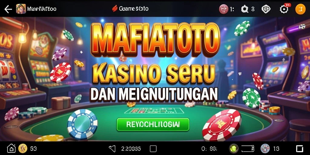 Tampilan utama gameplay MAFIATOTO yang mengasyikkan.