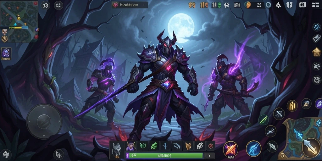 Tangkapan layar menampilkan momen menyeramkan dari gameplay MLBB8.
