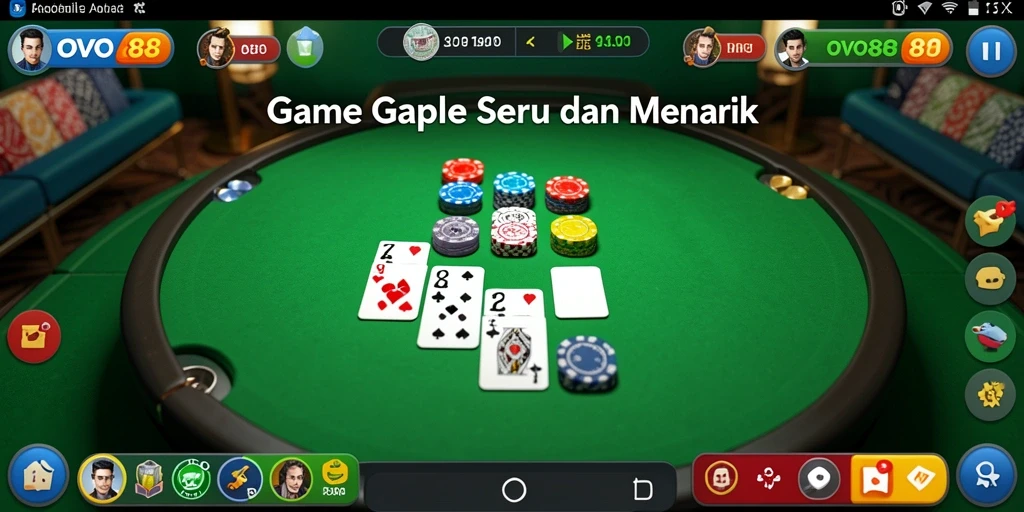 Gameplay seru OVO88 yang mengasyikkan di dunia Gaple.