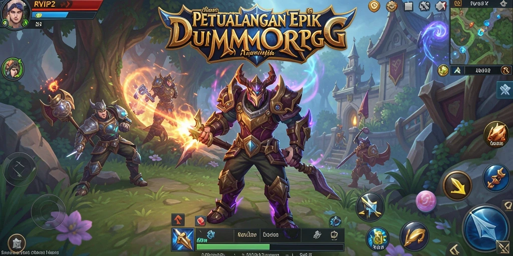 Tampilan gameplay seru dalam RVIP2 dengan aksi petualangan yang menegangkan.