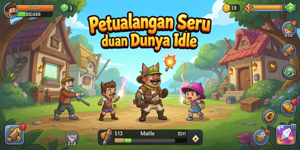 Screenshot gameplay S13 menampilkan aksi menarik dalam kategori Idle.