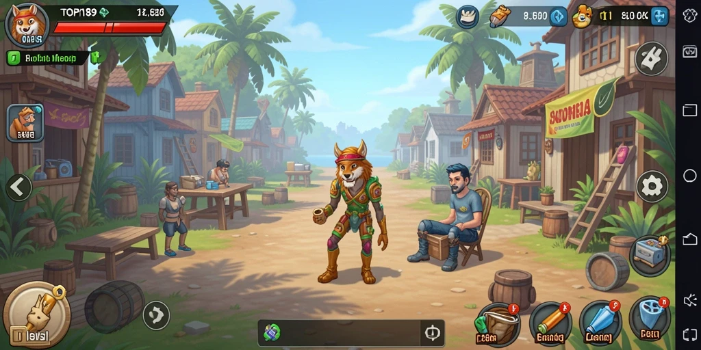 Gameplay menarik dari TOPI189 dengan sistem Idle yang memuaskan.