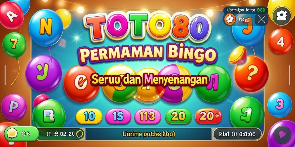 Tangkapan layar gameplay seru TOTO80 yang menunjukkan momen Bingo.