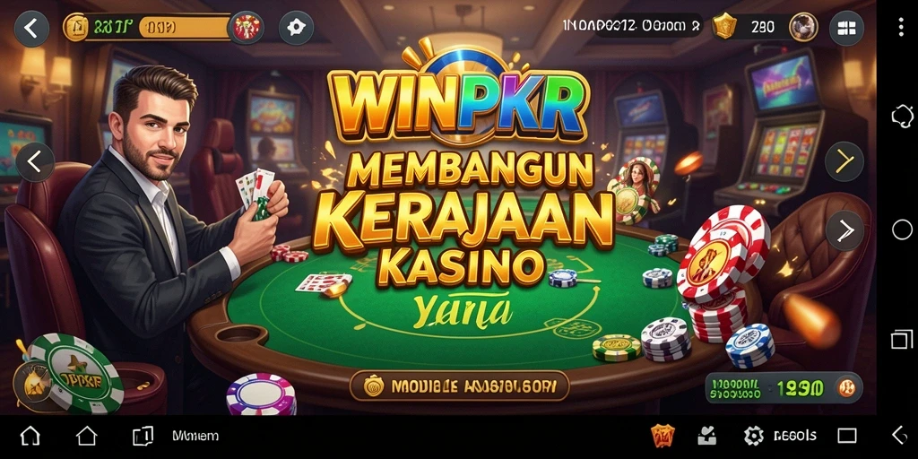 Screenshot utama WINPKR menampilkan gameplay Tycoon yang menarik.